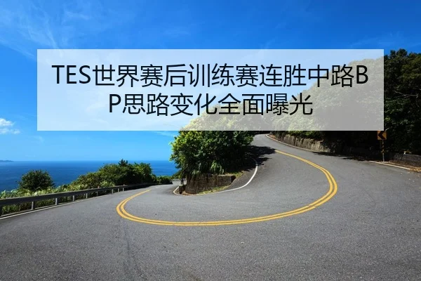 TES世界赛后训练赛连胜中路BP思路变化全面曝光